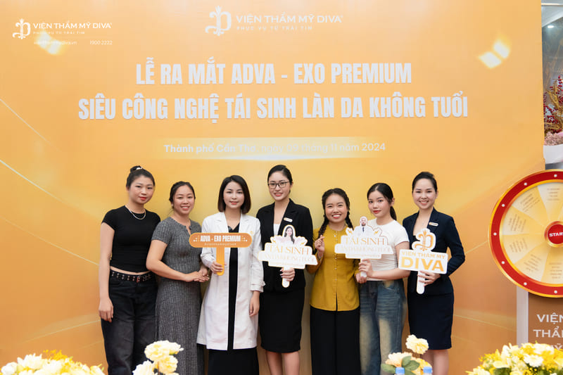 Tái sinh làn da không tuổi với siêu công nghệ ADVA – Exo Premium tại Viện thẩm mỹ DIVA