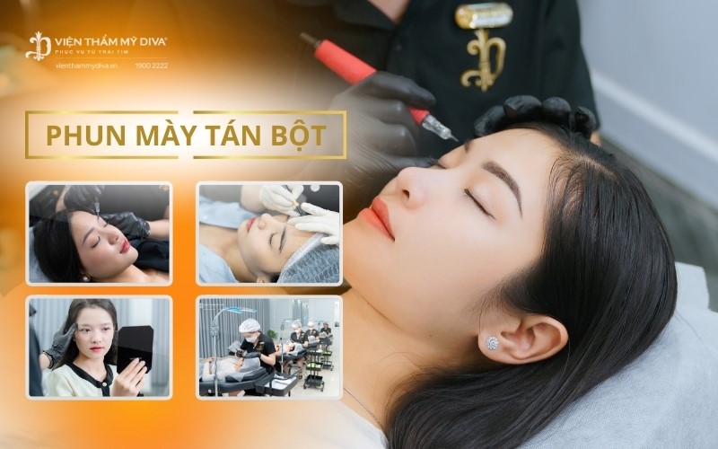 Phun mày tán bột là gì? Những điều cần lưu ý khi phun mày tán bột