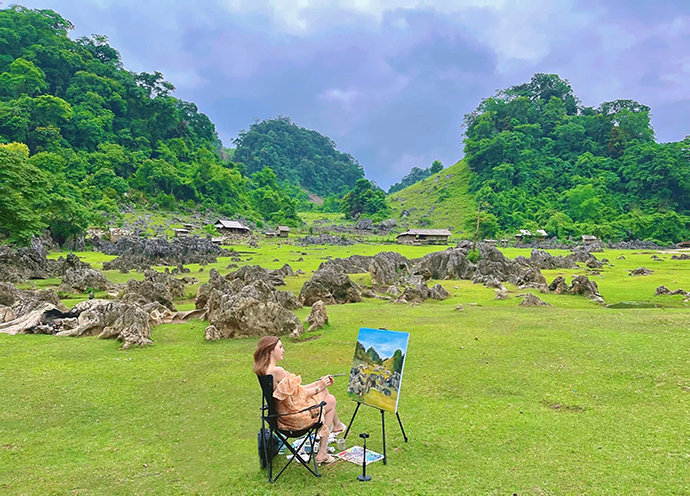 Tour Mộc Châu - Làng Nguyên Thủy 2N1Đ