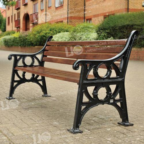 B08 Cast Iron Park Bench