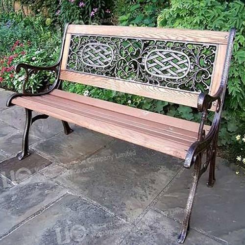 B12 Cast Iron Garden Bench