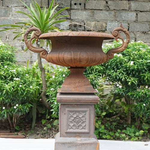 UP03 Cast Iron Urn Planter