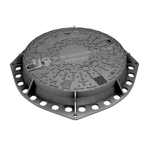 Ductile Iron Round Manhole Cover 850mm E600