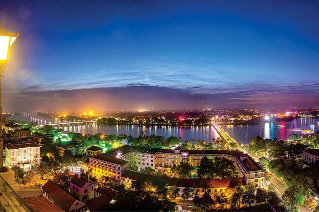 Best Nightlife in Hue Rooftop Cafe