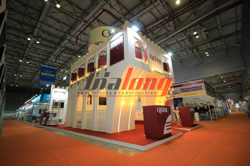 Process of cooperation with an exhibition design and construction company