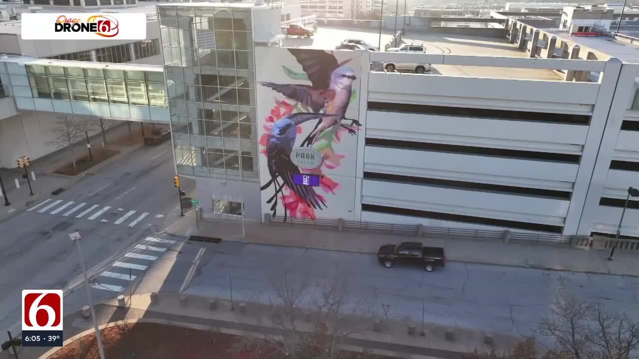 Mural In Downtown Tulsa Finished