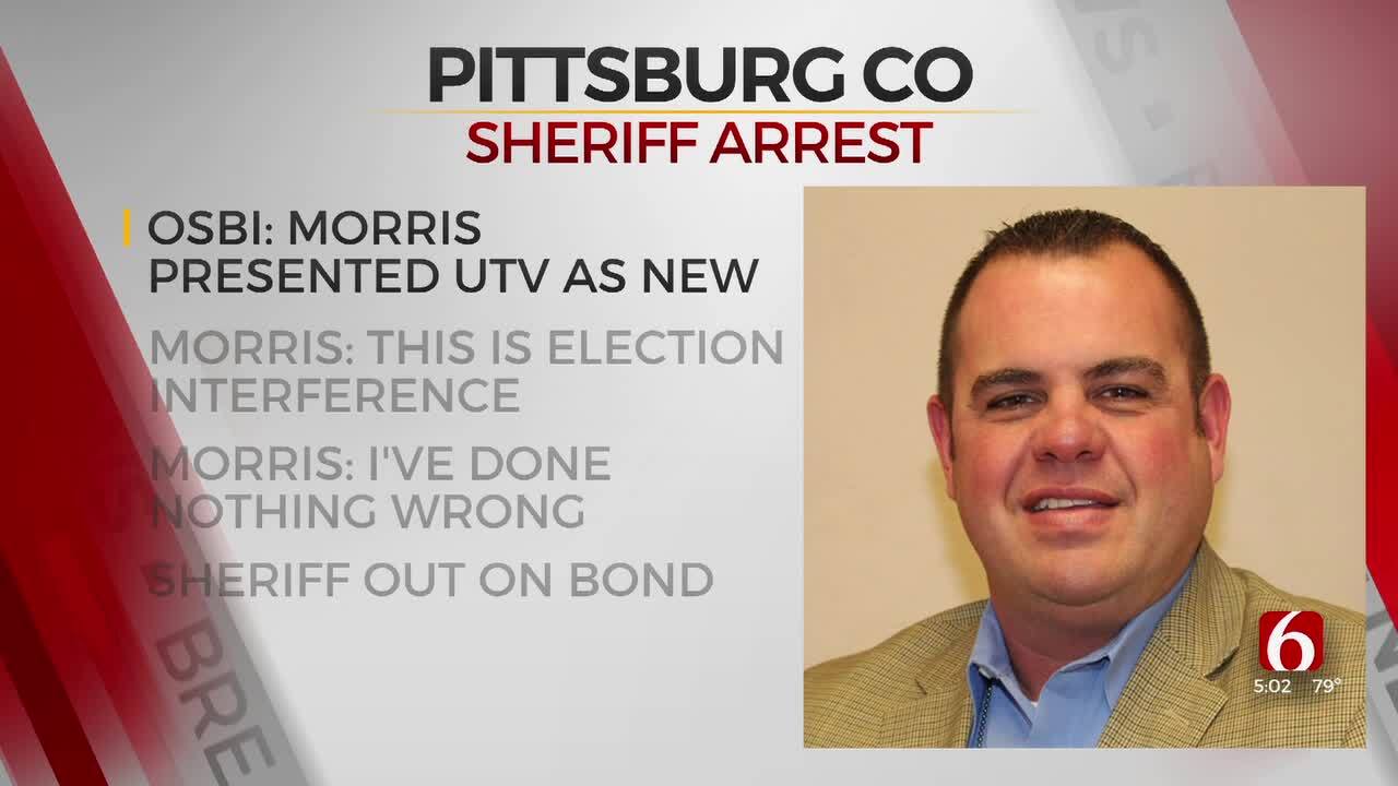 Pittsburg County Sheriff Pleads Guilty To Embezzlement; Felony Charges Dismissed