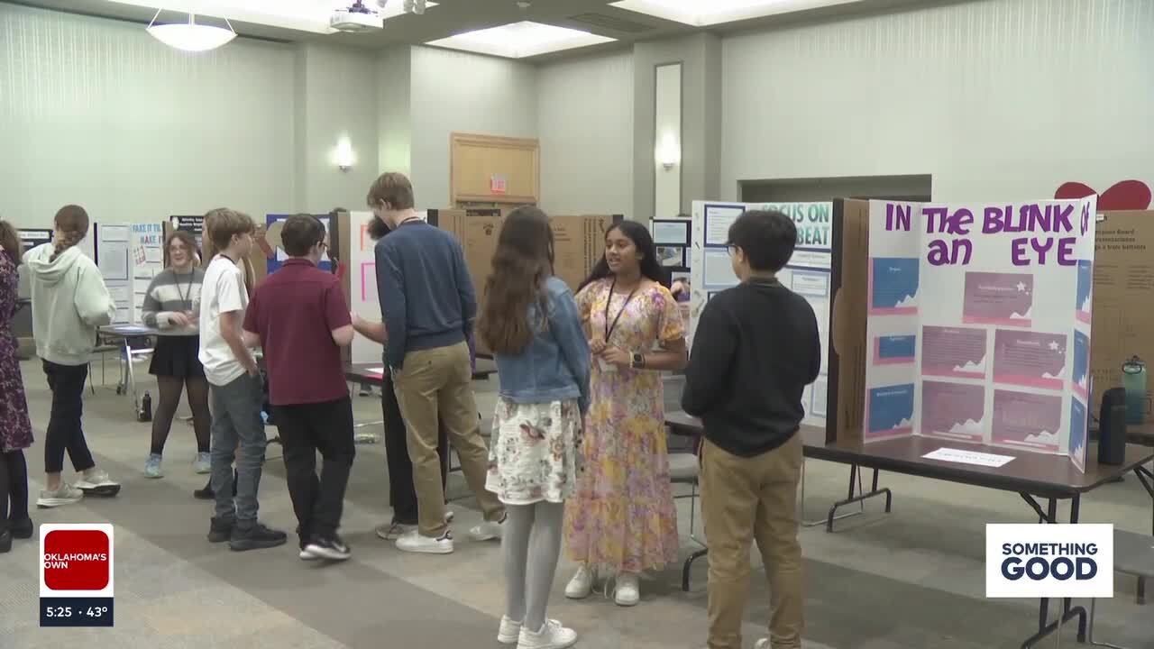 Tulsa County students showcase STEM projects at regional science fair