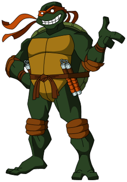 Image - Michelangelo by spiedyfan.png | Ultimate TMNT Spider-Man Wiki ...