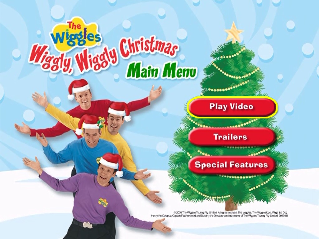 The Wiggles Its A Wiggly Christmas Main Menu Krzysztofparzych | Images ...