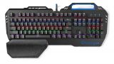 Mechanical gaming keyboard GKBD400BKUS, black, with RGB LED backlight, USB