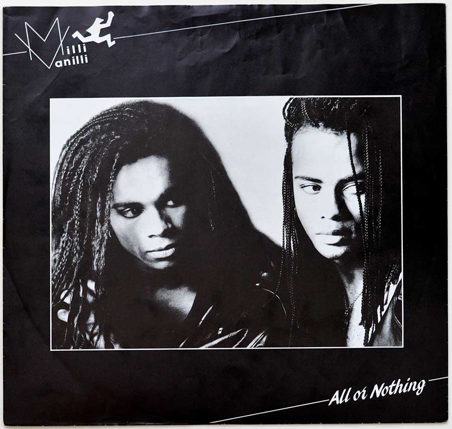 MILLI VANILLI - All Or Nothing ( The First Album ) custom inner sleeve