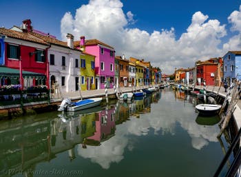 Burano Island Coloured Houses