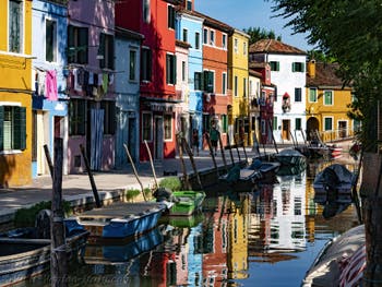 Burano Island Coloured Houses