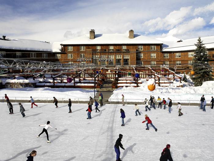 Sun Valley Lodge Winter Skating