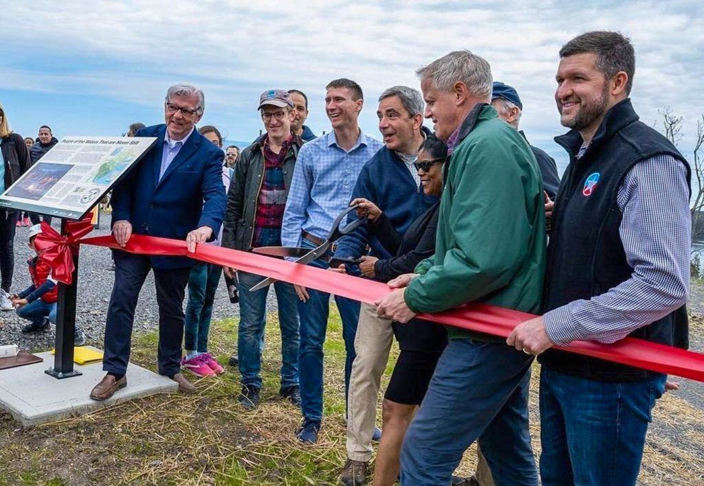 Ribbon-cutting in Ulster, New York