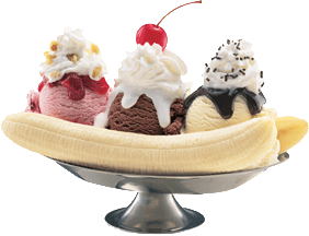 Banana Split Pics, Food Collection