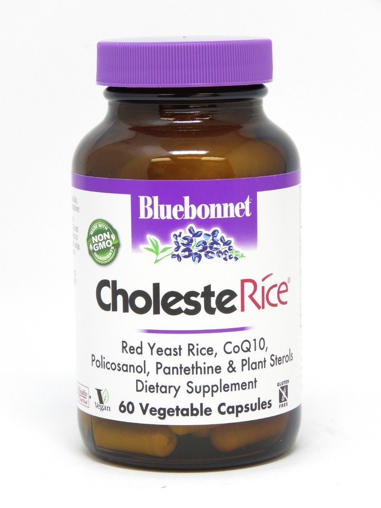 Bluebonnet CholesteRice 60 VegCap - VitaminLife