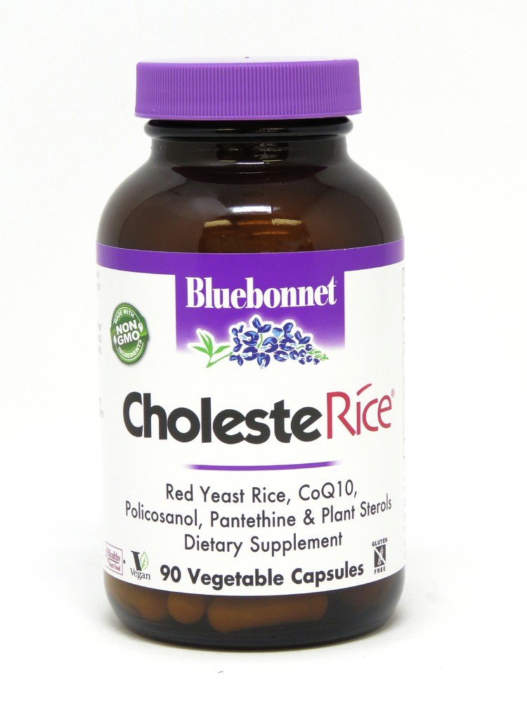 Bluebonnet CholesteRice 90 VegCap - VitaminLife