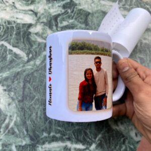 Save The Date Calendar Mug - Personalized Photo Mug - Best Affordable Anniversary Gift