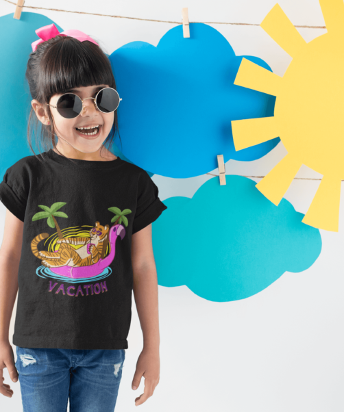 Kids graphic tees Vacation