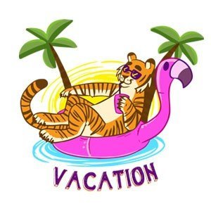 Kids graphic tees Vacation