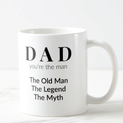 Dad The Old Man Coffee Mug