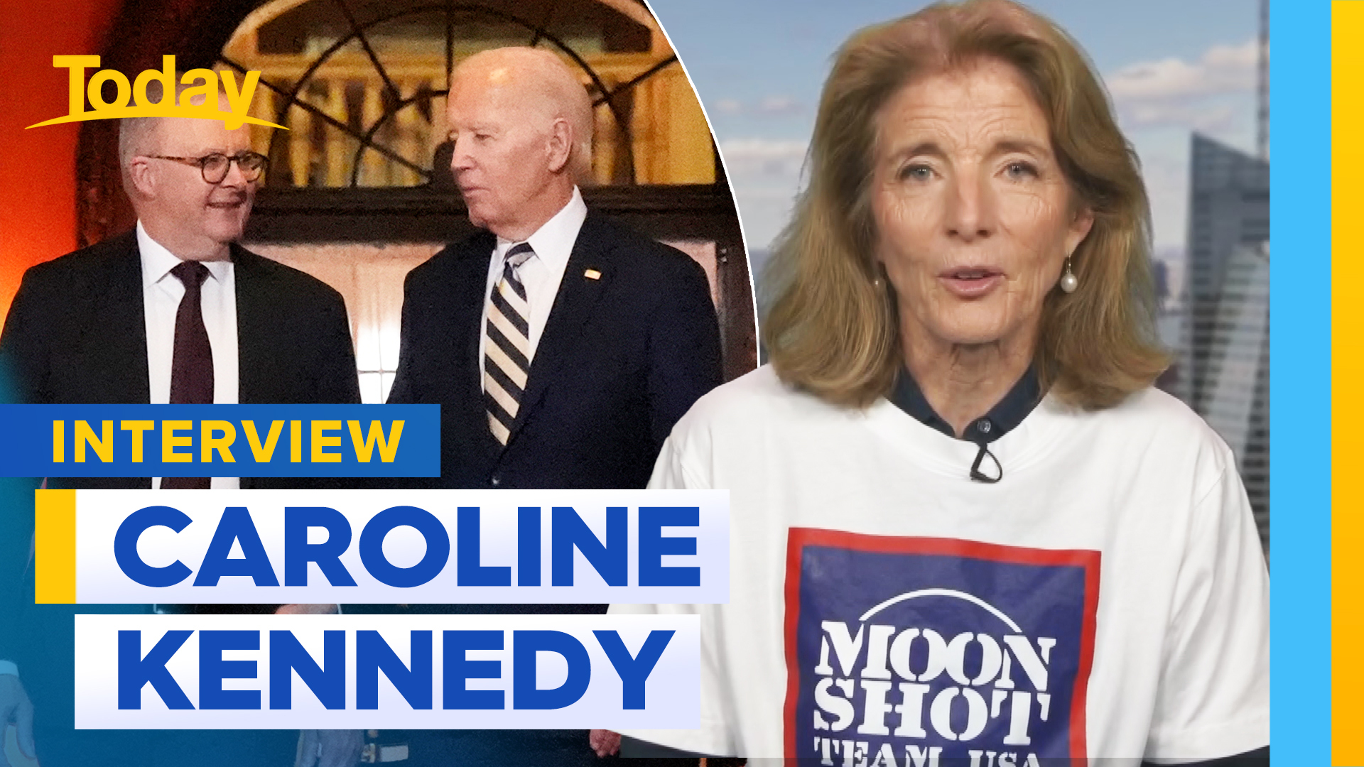 Caroline Kennedy catches up with Today