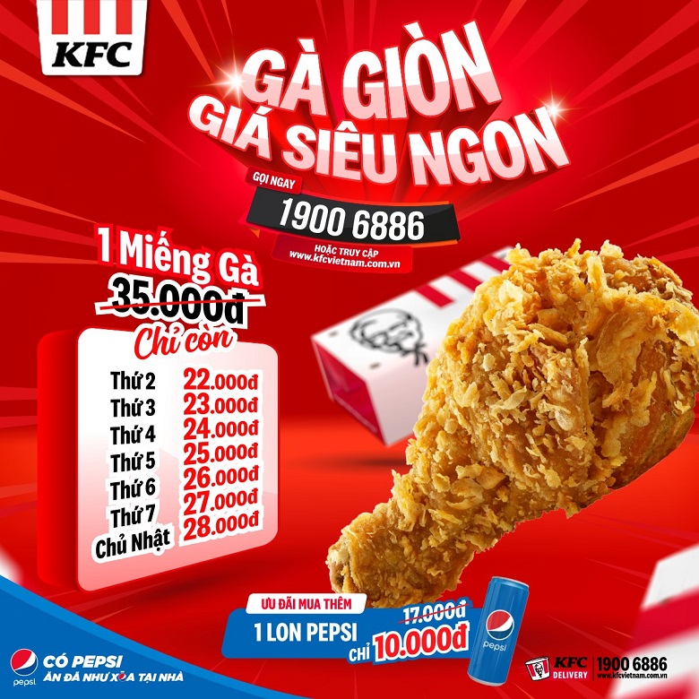 Kfc Sale: 50K Off- Tháng 9 Năm 2023 | Vua Khuyến Mãi