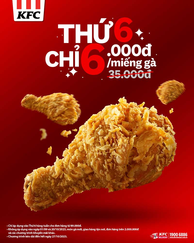 Kfc Sale: 50K Off- Tháng 9 Năm 2023 | Vua Khuyến Mãi