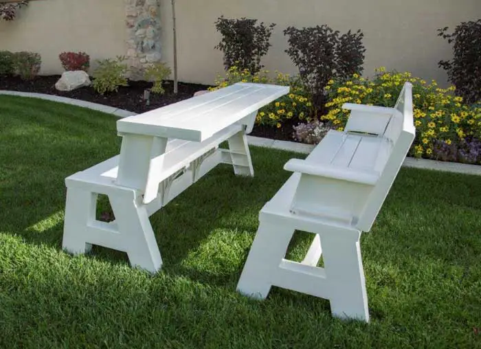 convertible bench-table