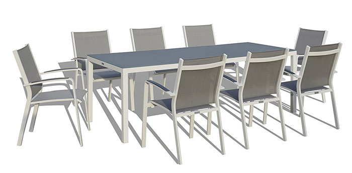 9-piece outdoor patio dining set