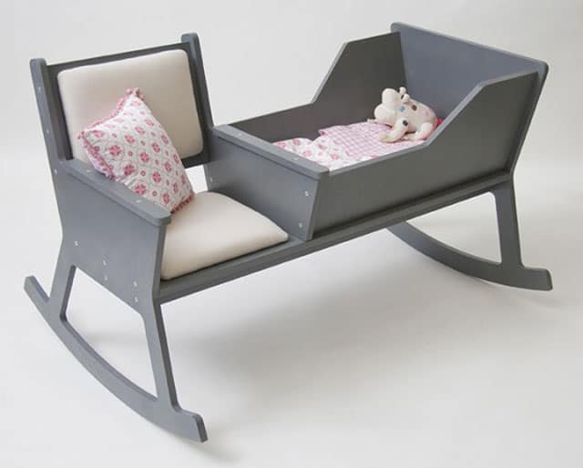 duo cradle and rocking chair