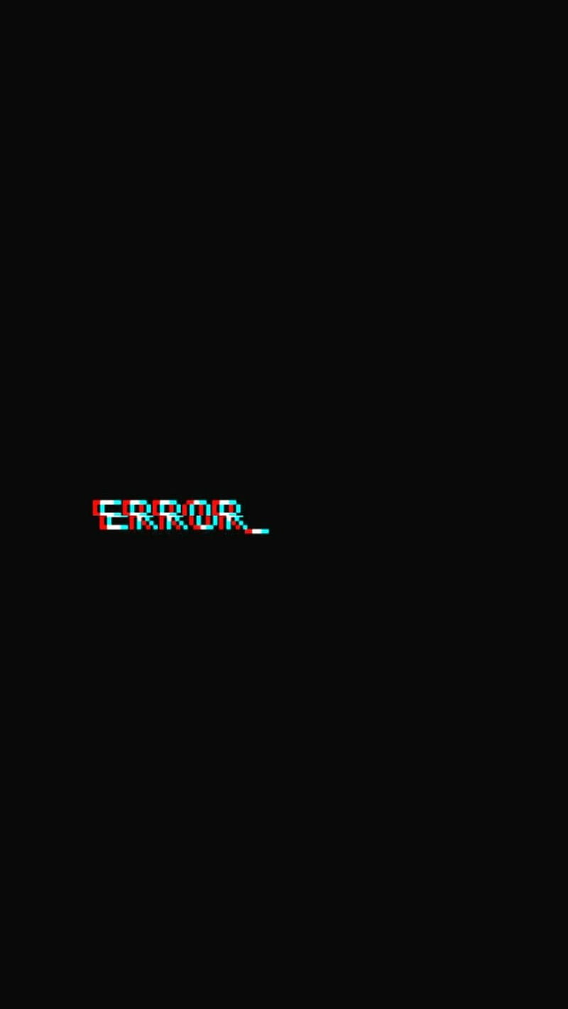 Error , glitch, HD phone wallpaper