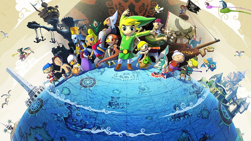 Wind Waker legend of zelda nintendo HD phone wallpaper  Peakpx