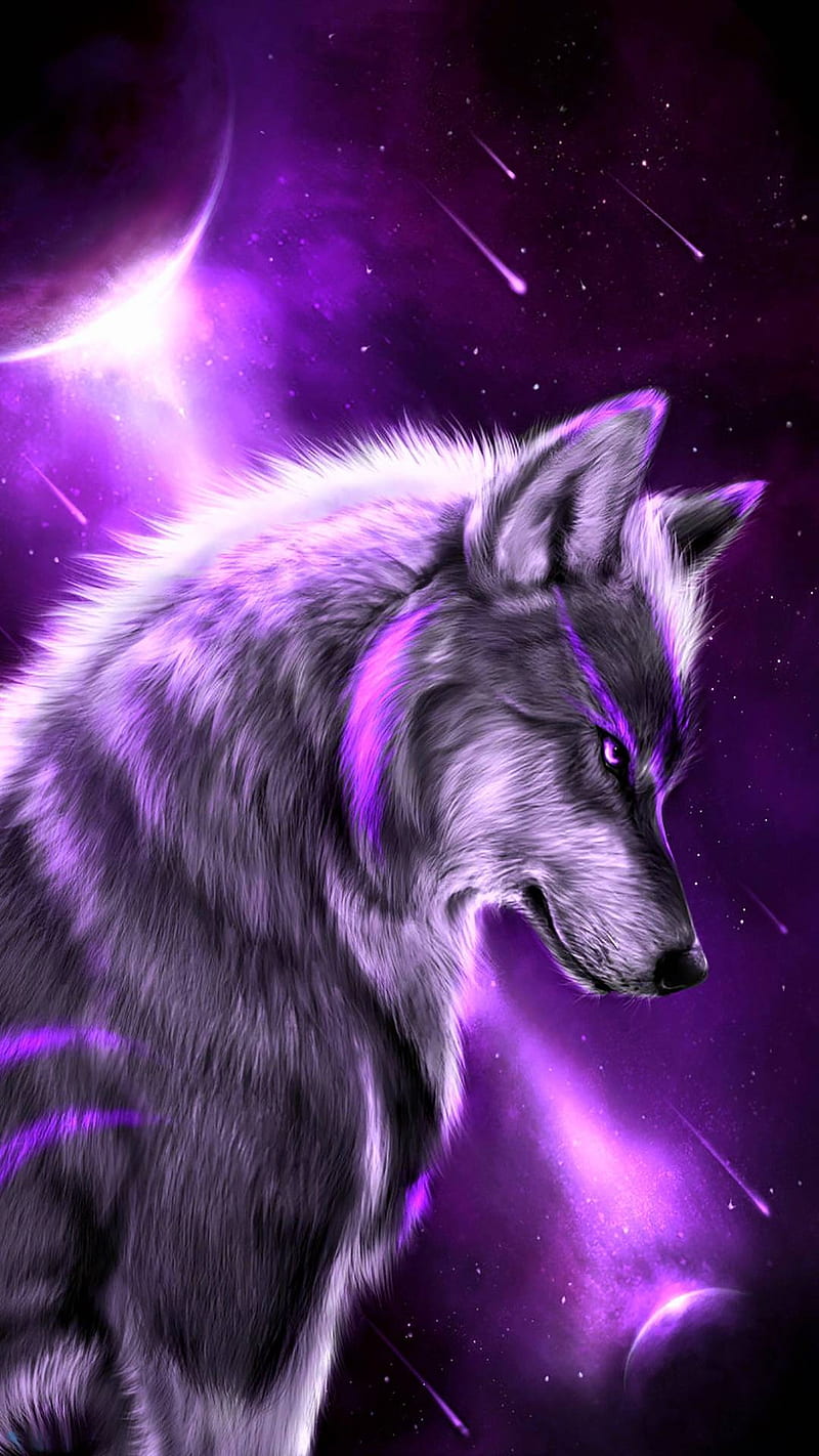 Aggregate 83+ purple wolf wallpaper super hot - in.coedo.com.vn