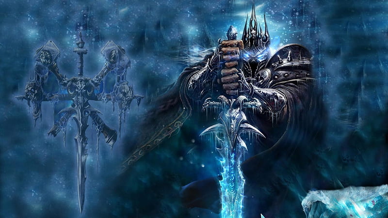 wrath of lich king, king, world, lich, wrath, warcraft, HD wallpaper