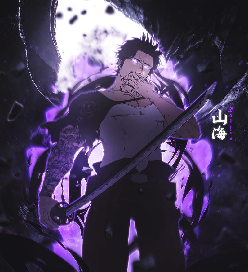 Yami, Anime, BlackClover, Captain, HD phone wallpaper