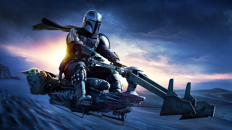 Mandalorian Darksaber Grogu Season 3 4K Wallpaper iPhone HD Phone 8421j