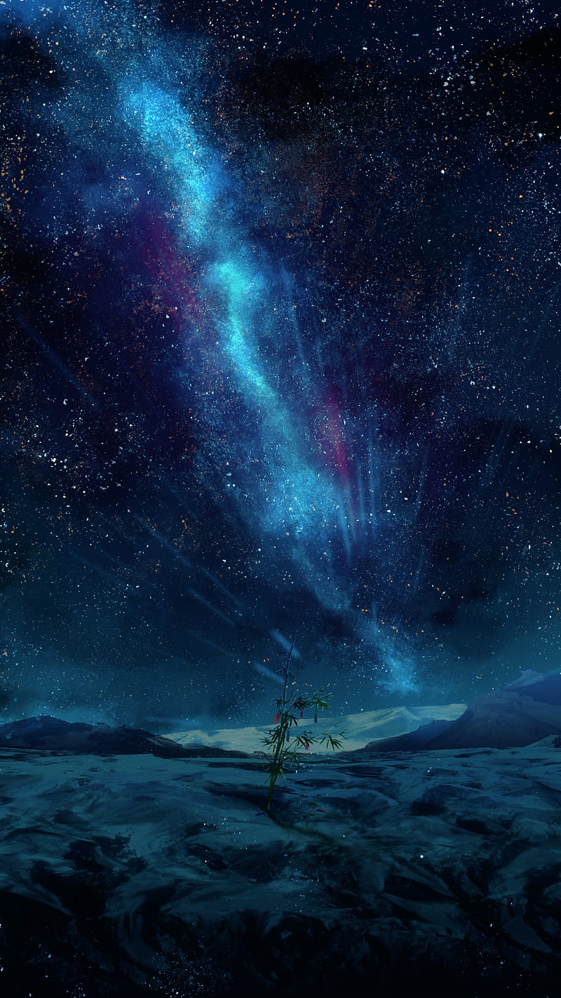 Anime Night Sky Wallpaper Hd - Infoupdate.org