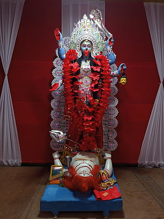 Maa Kali Idol, devi, durga, kaali, kali, maa, maa kali, maa tara, mahakali, shyama, tara, HD phone wallpaper