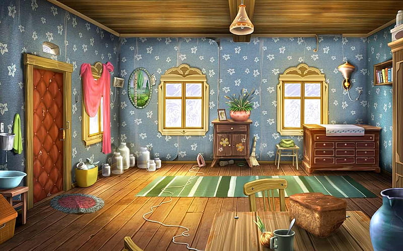 HD cartoon room wallpapers | Peakpx