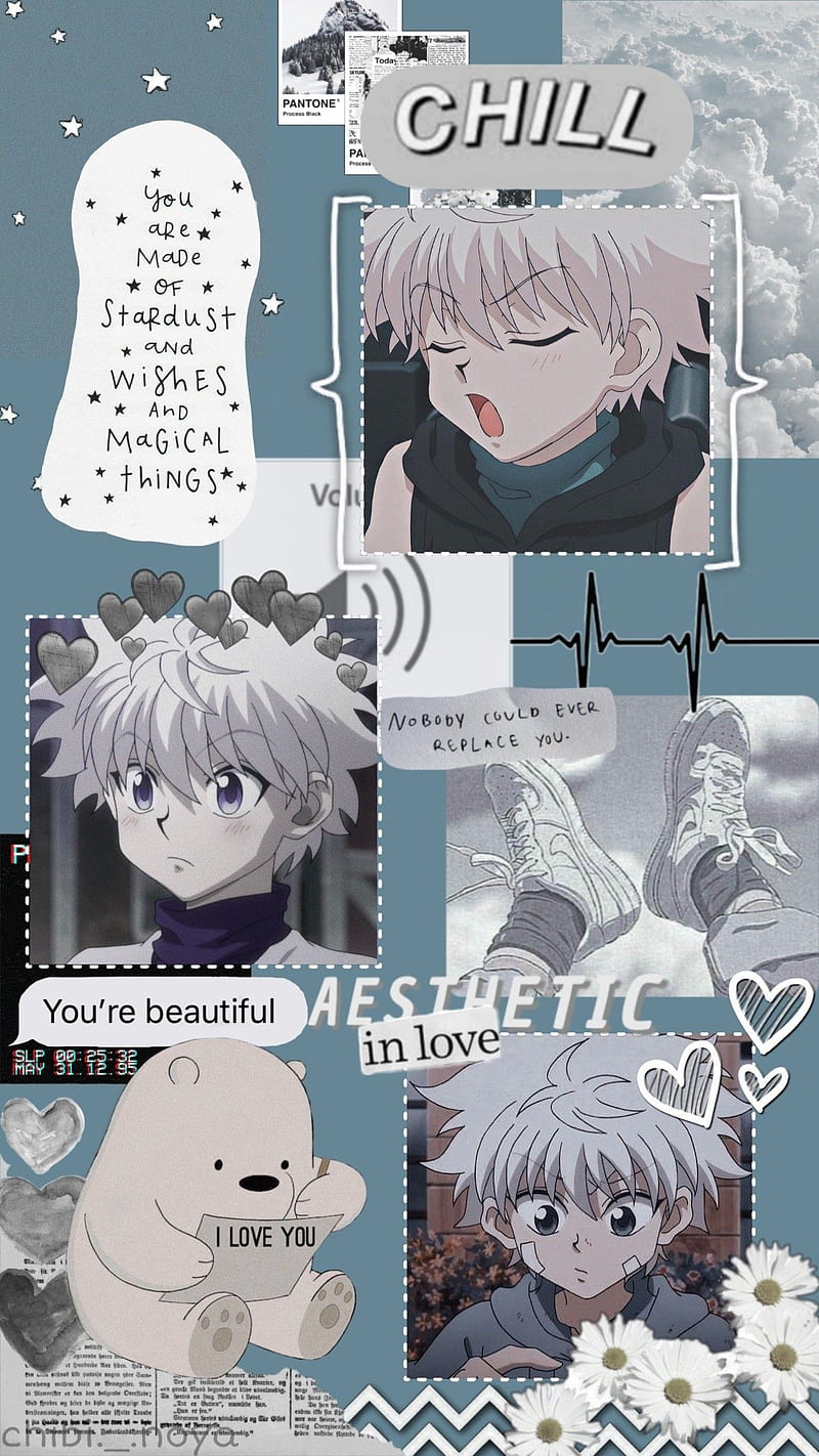 Killua Aesthetic Aesthetic Anime Blue Hunter X Hunter Hxh Iphone Killua Hd Phone Wallpaper Peakpx