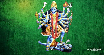 mahakali kali ma, mahakali kali, HD wallpaper