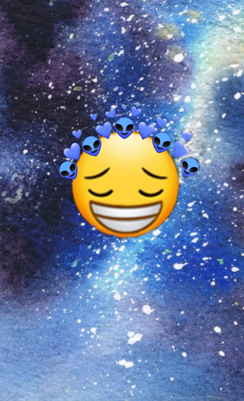 Get 1000+ galaxy cute emoji wallpaper For Your Phone