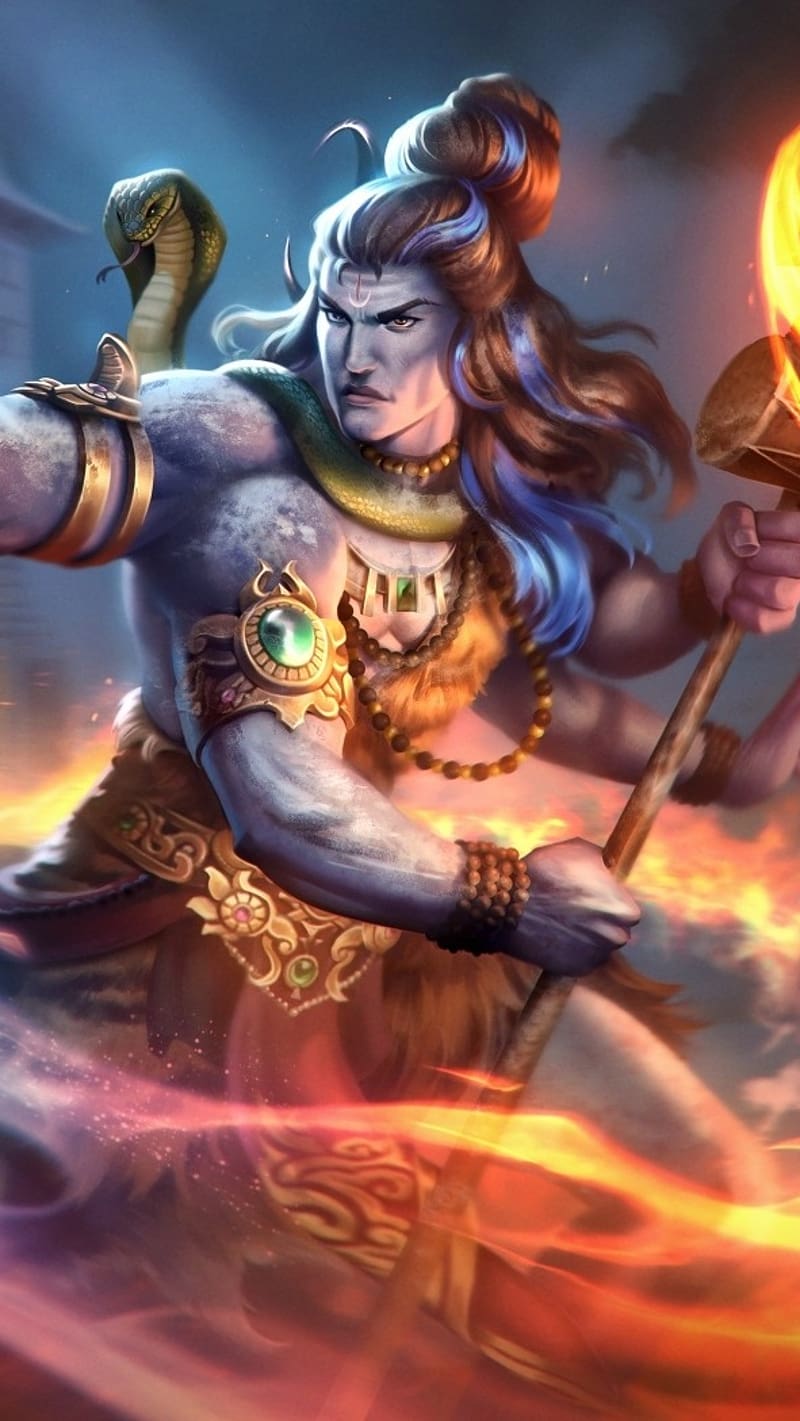 God Shiva, Angry Look, lord, mahadev, HD phone wallpaper | Peakpx