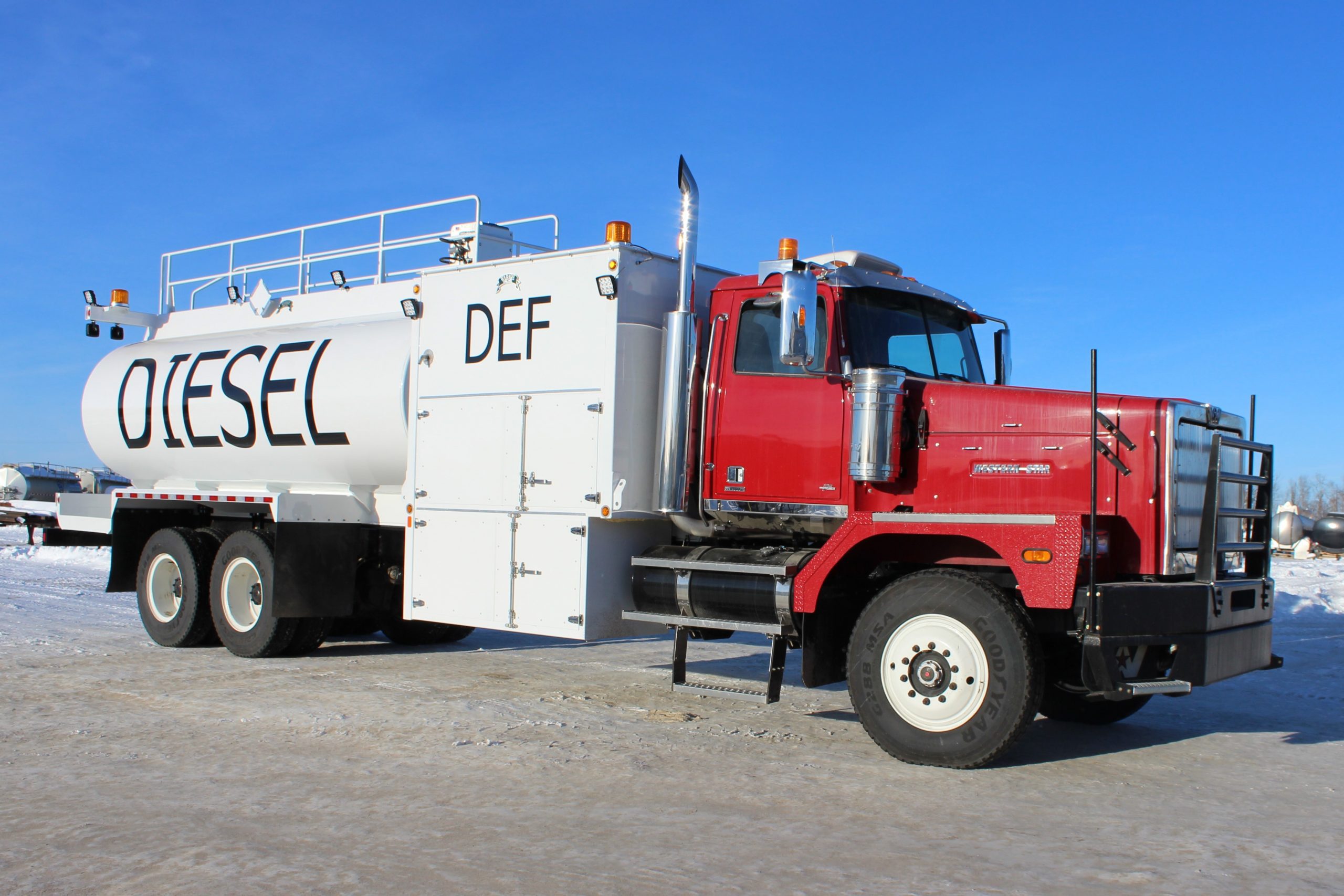 Fuel Transport Truck