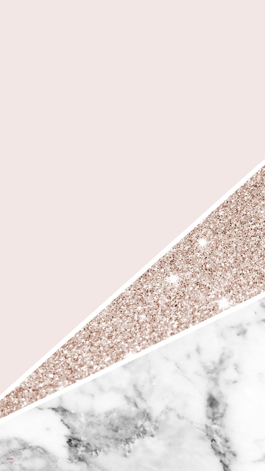 Pink Marble glitter iPhone Wallpaper