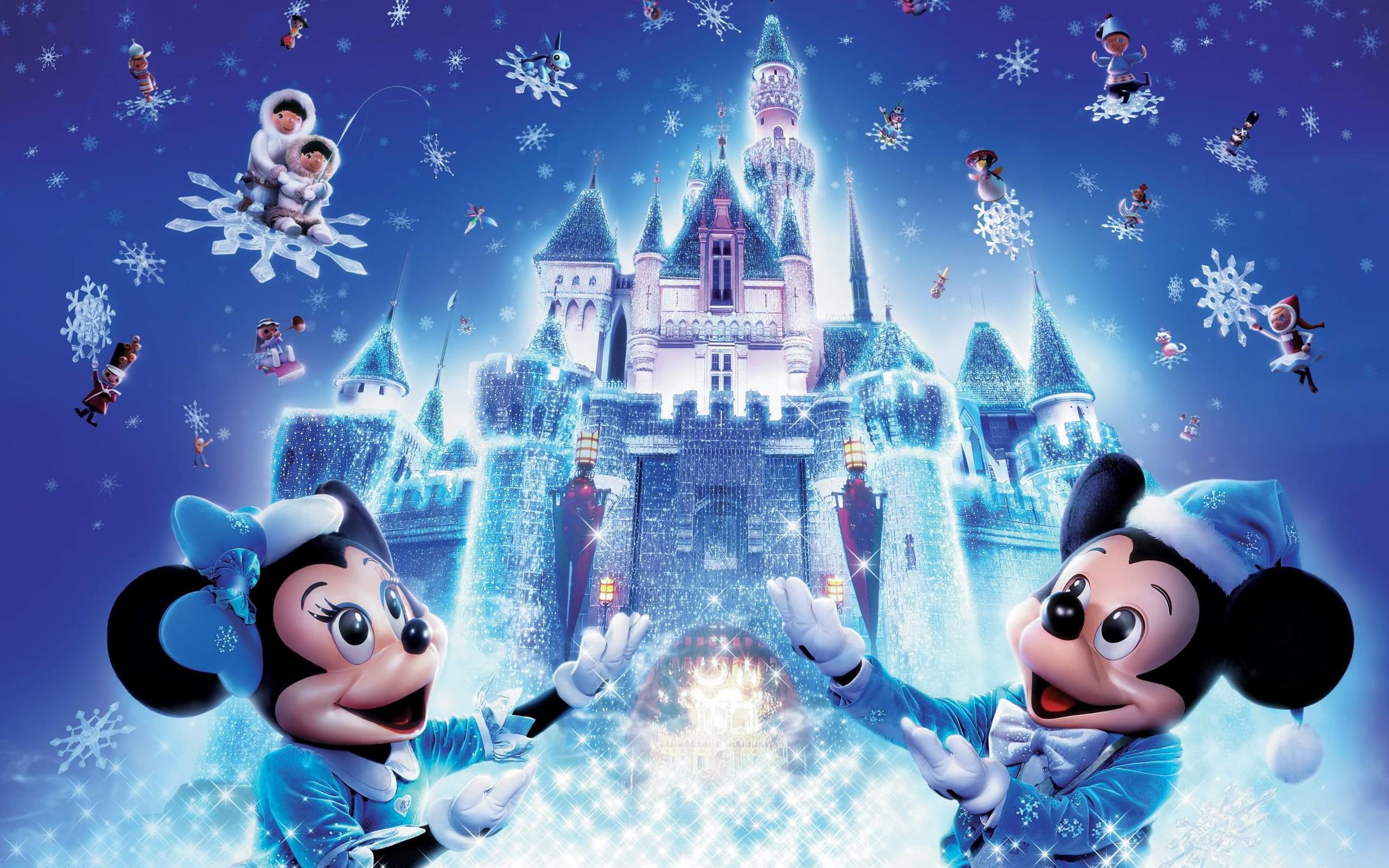 Free disney christmas wallpaper Wallsaved.com