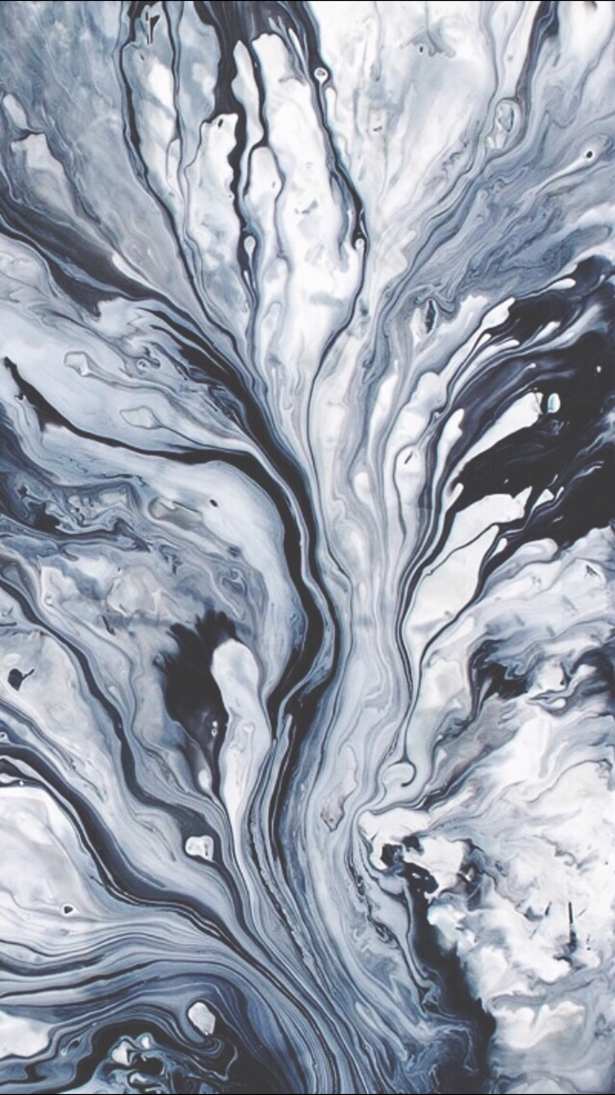 Grunge art marble paint iPhone wallpaper